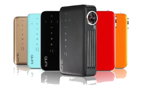 Qumi Q6便攜式迷你無線投影機產品圖片